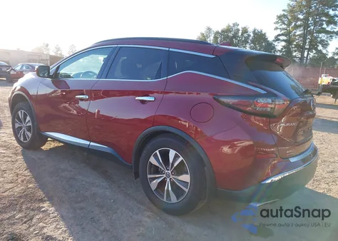 2021 Nissan Murano Sv from USA, damaged, VIN 5N1AZ2BJ2MC139316